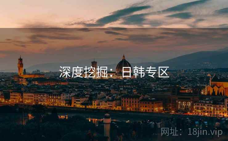 深度挖掘：日韩专区