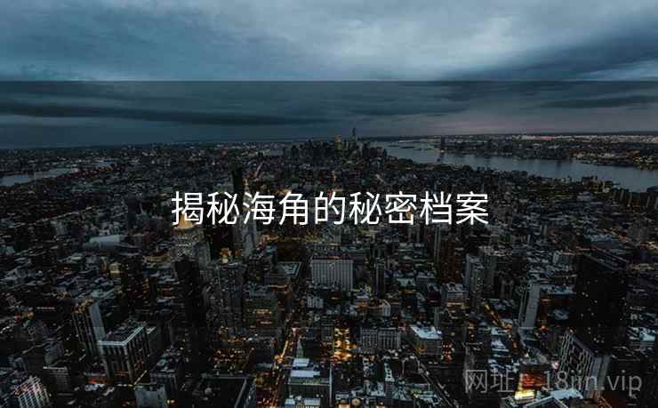 揭秘海角的秘密档案