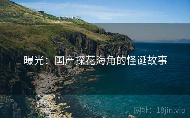 曝光：国产探花海角的怪诞故事