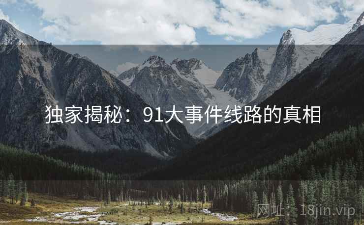 独家揭秘:91大事件线路的真相